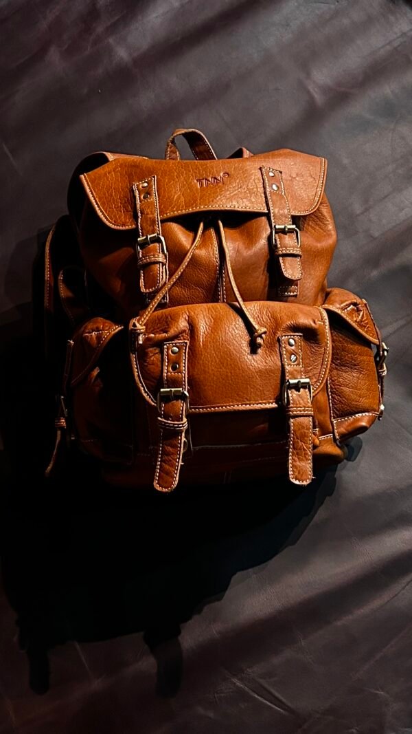 Top Grain pure Leather backPack for Unisex