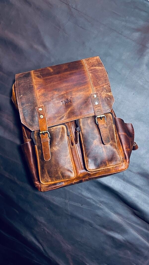 Genuine Leather Backpack